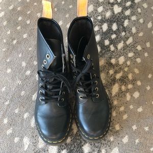 Vegan leather Doc Martens worn twice!